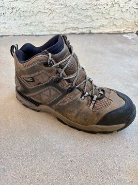 Red Wing Irish Setter Crosby Mens 9 Safety Toe Waterproof Brown Leather Boots